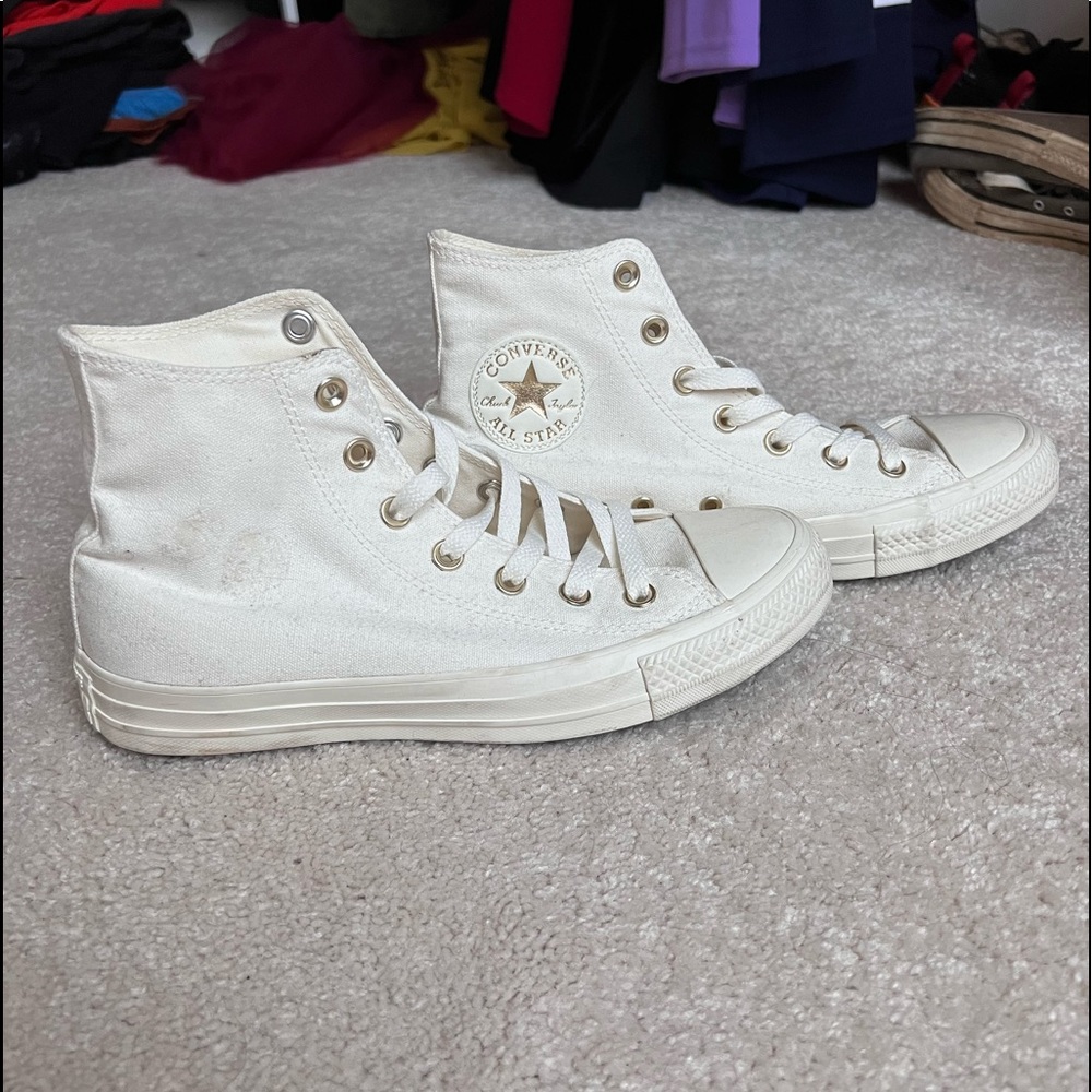 White Converse